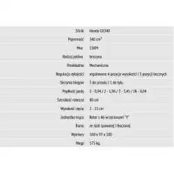 Karczownica OREC HR 812H-1835-1